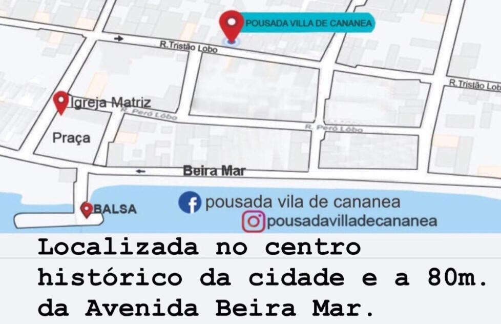 Pousada Villa De Cananea Cananéia 外观 照片